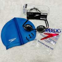 Speedo หมวก+แว่นใส่แข่งใส่ซ้อม