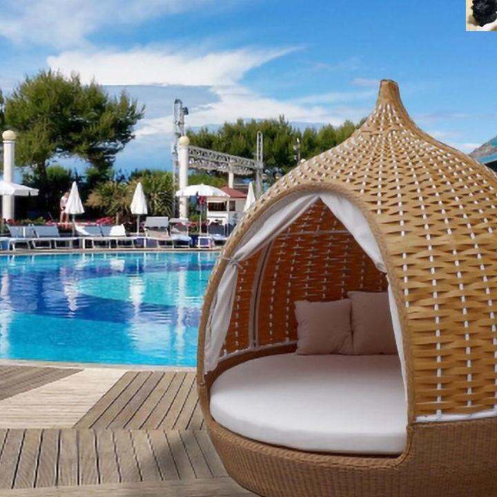 Bird's Nest Recliner Outdoor Birdcage Sofa Rattan Balcony Bed Balcony