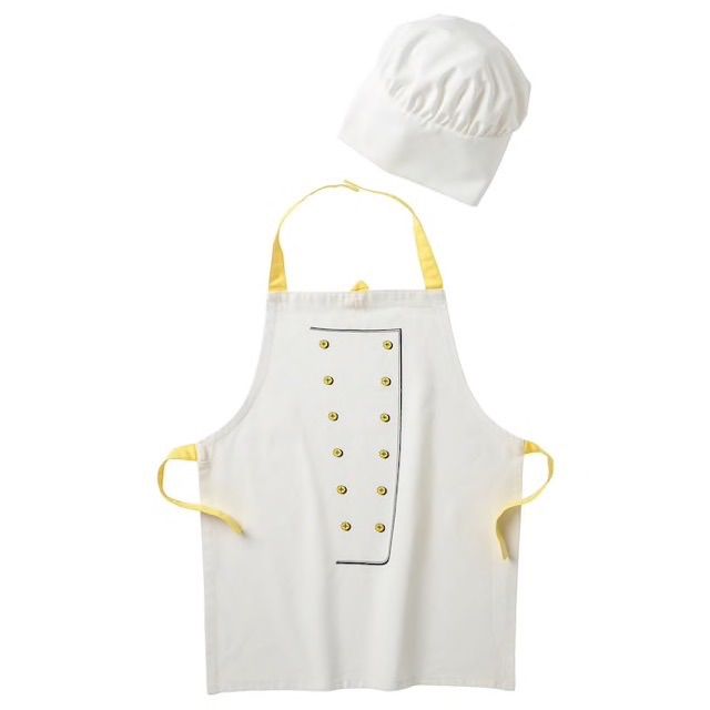 ikea-toppklocka-ท็อปคล็อคกา-ชุดผ้ากันเปื้อนเด็ก-พร้อมหมวกพ่อครัว-แม่ครัว-ชุดเชฟ-ชุดเข้าครัว-อิเกียแท้-อ่านก่อนสั่งซื้อ