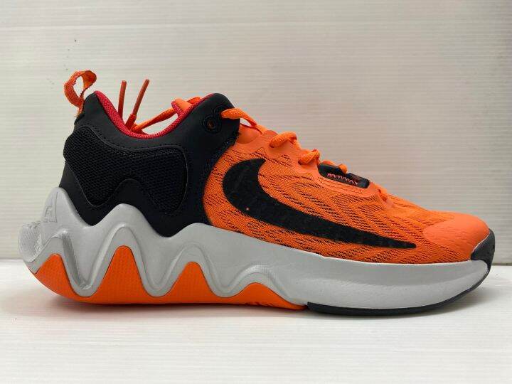 giannis orange shoes