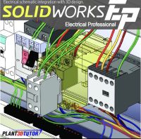 USB สื่อการสอนเขียนแบบไฟฟ้า SolidWorks Electrcal 2D 2016 สื่อการสอน