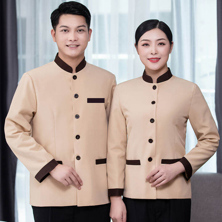 Cleaning Work Clothes Long Sleeve Female Hotel Guest Room Community