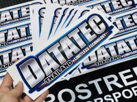 สติ๊กเกอร์ datatec thailand แท้ สติ๊กเกอร์ติดรถยนต์ สติ๊กเกอร์ติดกระจก stickers