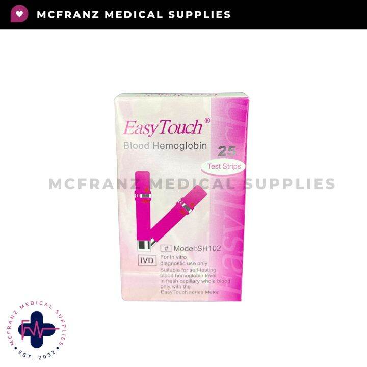 Easytouch Hemoglobin Strips Lazada Ph