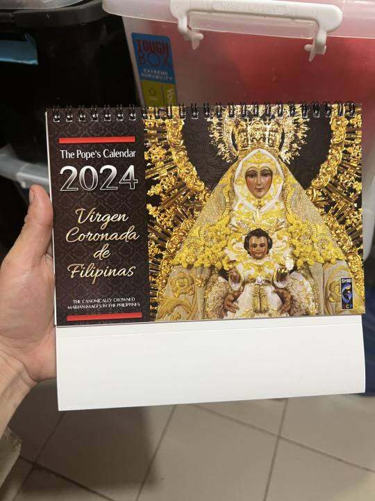 Virgen Coronada de Filipinas Calendar/ Kalendaryo 2024 Lazada PH