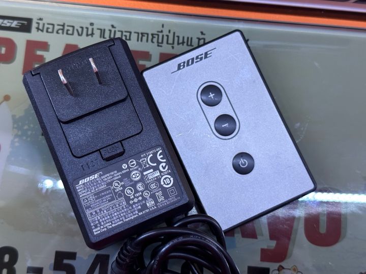 bose-m2-สภาพสวย-อุปกรณ์ครบ-รีโมท-อะแดปเตอร์boseแท้-ใช้ไฟ-100-240v