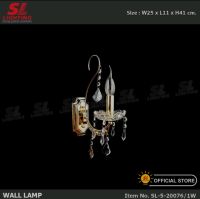 SL-5-20076/1W Crystal Decorative Chandelier โคมไฟติดผนัง ห้อยคริสตัล สวยหรู รุ่น SL-5-20076/1W