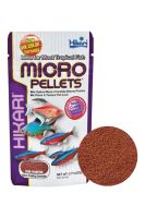 ? Hikari Micro Pellets อาหารปลาสำหรับปลาขนาดเล็ก ชนิดเม็ดกึ่งลอยน้ำ อาหารปลานีออน22กรัม อาหารชนิดกึ่งลอยน้ำ (Semi-Floating Type) ลอยน้ำและจมลงอย่างเบาๆช้าๆ
สูตรสารอาหารครบถ้วน ทั้งโปรตีนจากเนื้อสัตว์ สารอาหารจากพืช พร้อมวิตามินและเกลือแร่
มีสารเคลือบเม็ด