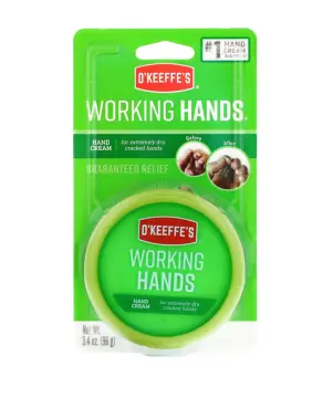  O'Keeffe's Working Hands Hand Cream, 3.4 Ounce Jar