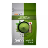 BONCAFE UJI MATCHA Green Tea Base บอนกาแฟ อูจิ มัทฉะ กรีนที เบส Imported ?? 100 g.