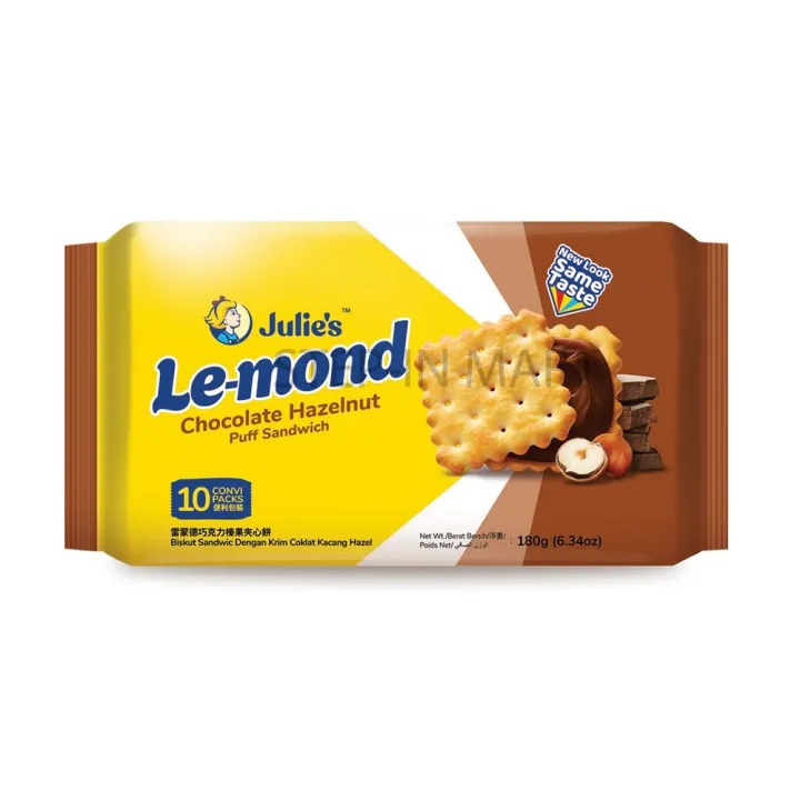 Julies Lemond Chocolate Hazelnut Sandwich G Lazada