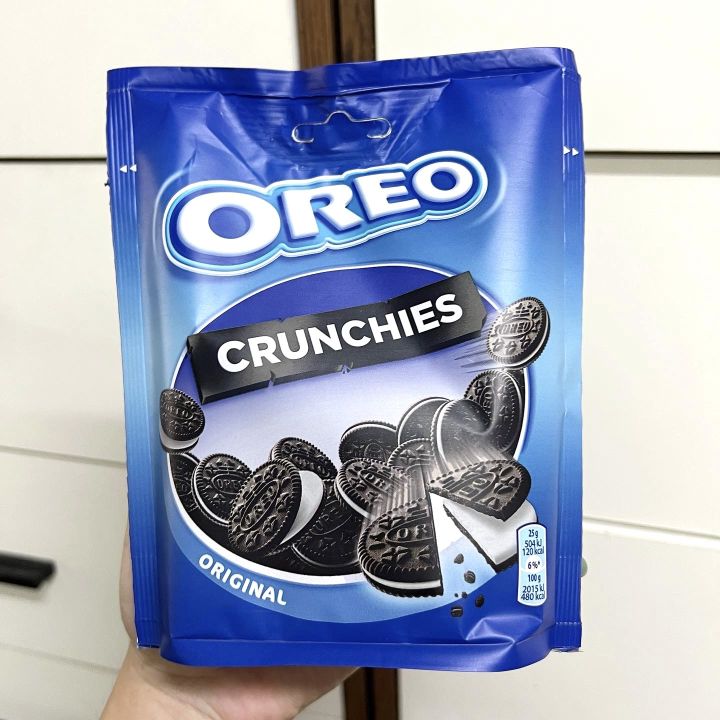 oreo-crunchies-โอรีโอครันชี่-บิสกิตโอรีโอนำเข้าจากยุโรป