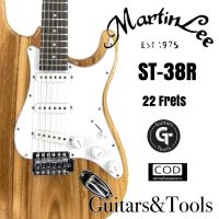 ?กีตาร์ไฟฟ้า |MartinLee ST-38R|กีต้าร์สำหรับมือทรง Strat. (22 frets)Single-core คุณภาพดี ราคาถูก ? ทรงStrat มาตรฐาน