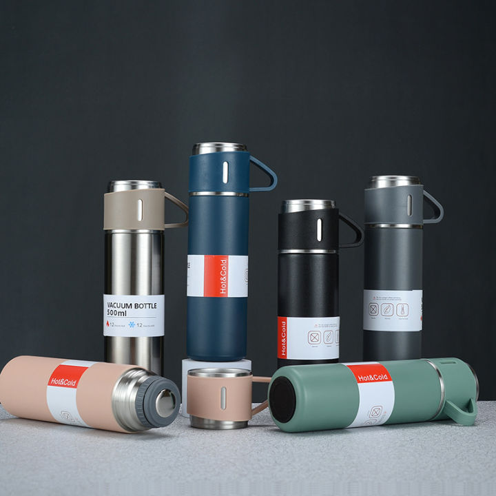 Vacuum Flask Coffee Bottle Thermos Stainless Steel 12 Hrs Hot Cold