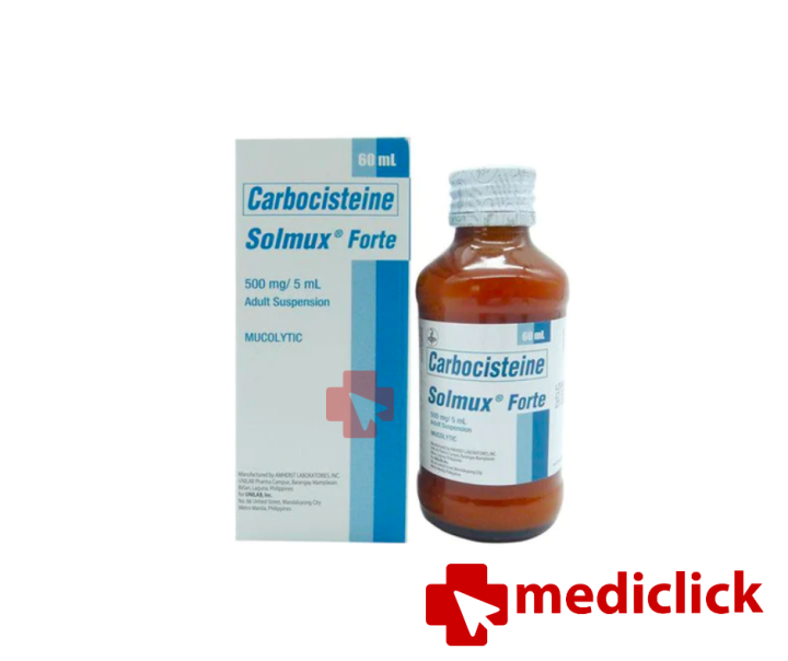 Solmux Forte 500mg 60ml 1 Bottle Lazada Ph