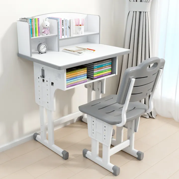 Elementary School Student Desk and Chair Set Children Study Desk School