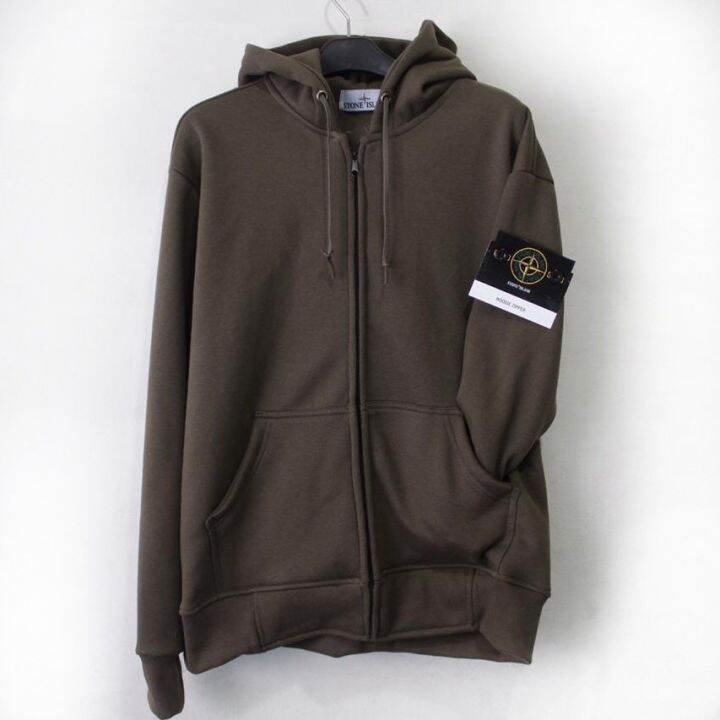 Hoodie Zipper Stone Island - Jaket Stone | Lazada Indonesia