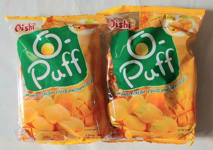 2 Packs Oishi OPuff Marshmallows Mango Lazada PH