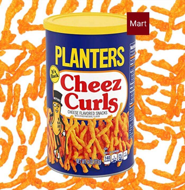 Planters Cheese Curls 113g Lazada PH