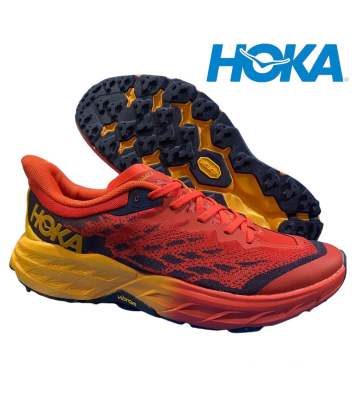 Hoka SpeedGoat 5 Men’s Running Shoes (size40-45) Red รองเท้าวิ่ง