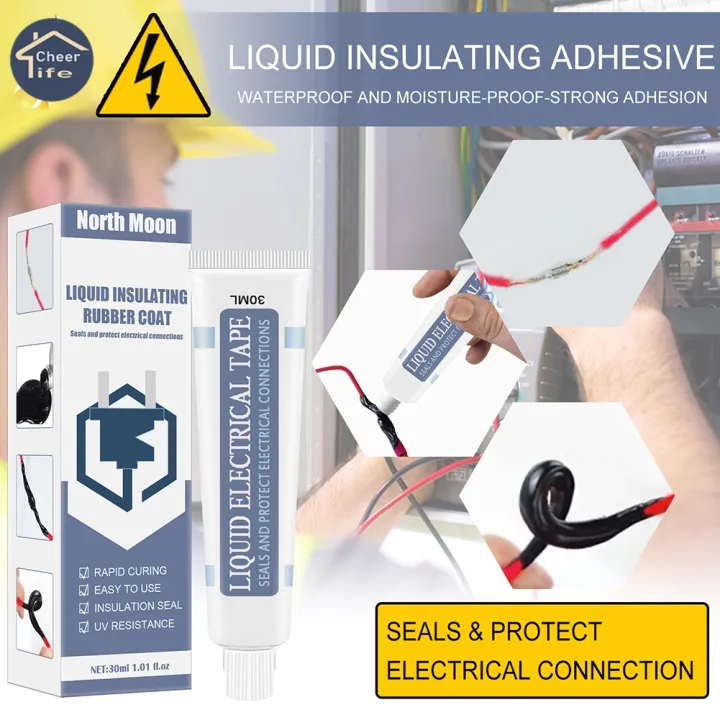 Liquid Insulation glue Electrical Sealant Tape Paste Waterproof Anti UV