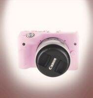 CILICONE CASE CANON M3 PINK เคสกล้อง (0898)