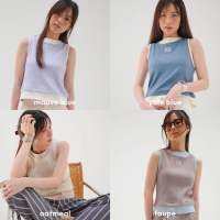 5pm.sun | millefeuille layer tank top : เสื้อกล้ามเลเยอร์ทูโทน ผ้าแต่ละสีมีดีเทลต่างกัน :-)