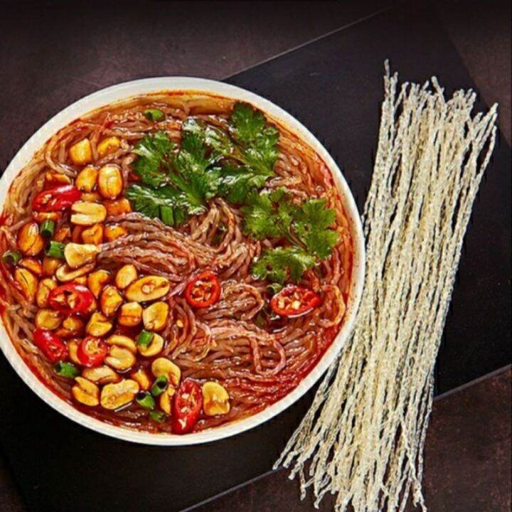 100g/bags DRY Shirataki Konjac Yam High Fiber Diet Low Carb Vermicelli