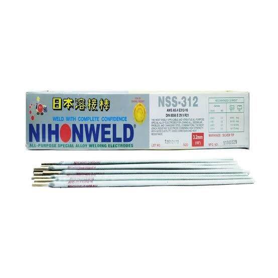 Nihonweld Heavy Duty All Purpose Welding Rod NSS312 1/8"(3.2mm) (sold