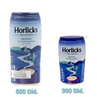 Horlicks Original Malt เครื่องดื่มมอลต์รสดั้งเดิม 300 , 500 GM.