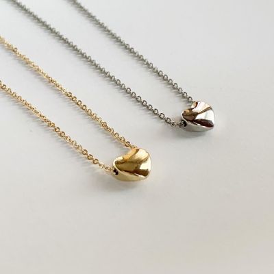 Two heart necklace