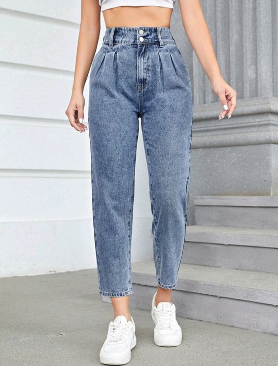Mom Fit Jeans For Girls and Womens-calidas.vn