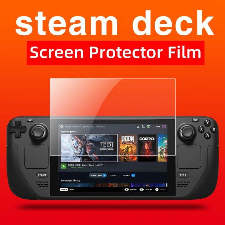 Original Steam Deck Screen Protector Film 2 PCS 9H HD Tempered Film