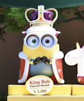 ถังป๊อปคอร์น Usj kingbob มีอ2 ค้านหลังเหลือง ไม่มีสาย