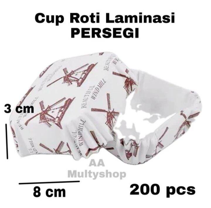 Cup persegi square (8x8) isi 200 pcs | Lazada Indonesia