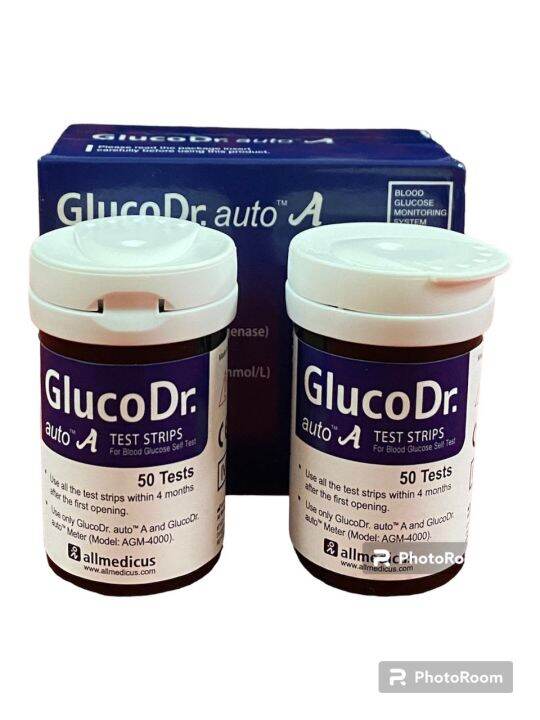 Gluco Dr.Auto A Test Strips 100's Lazada