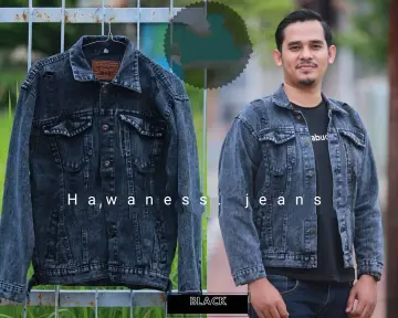 Jaket denim 2024 levis original