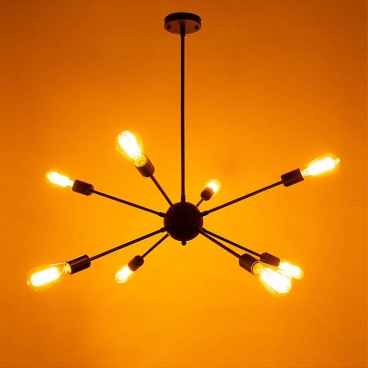 (2 Year Warranty )Nordic Pendant Light Sputnik Retro Industrial