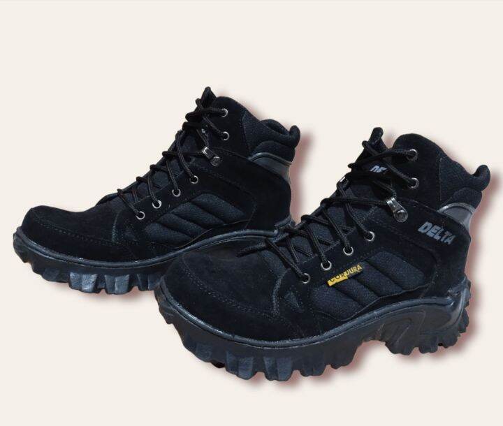 Sepatu Boots Delta Pendek Hitam Model Baru Lazada Indonesia