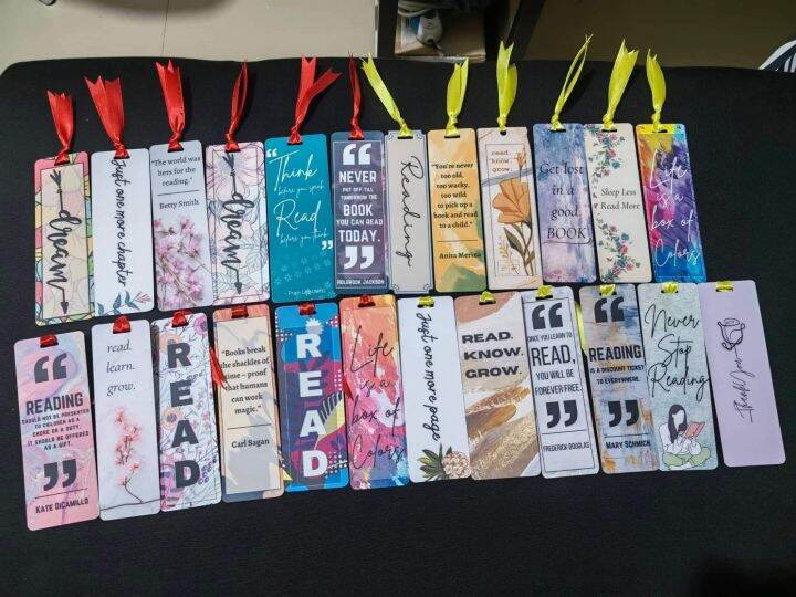 Handmade Matte Laminated Bookmarks Lazada PH