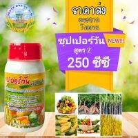 ซุปเปอร์วัน สูตร 2 ขนาด 250 ซีซี อาหารเสริมพืช เร่งแป้ง ลงหัว ขั้วเหนียว ติดดก กระทุ้งรวง