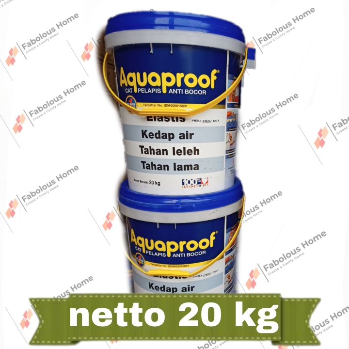 Aquaproof 20kg Cat Pelapis Anti Bocor Lazada Indonesia 6687