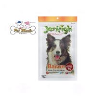 Jerhigh Dog Snack Bacon   เจอร์ไฮ ขนมสุนัข รสเบคอน (60 ก.)