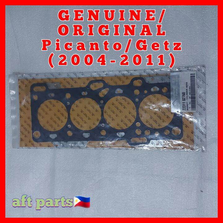 GENUINE Picanto ^ Getz cylinder head gasket Lazada PH