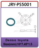 PS5001:กิ๊ฟล็อคพลาสติกกั้นโอริงบนหัวฉีด DENSO ในรุ่น TOYOTA MAZDA SUZUKI SUBARU