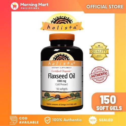 Holista Flaxseed Oil 1000mg 150 softgels excellent addition to a