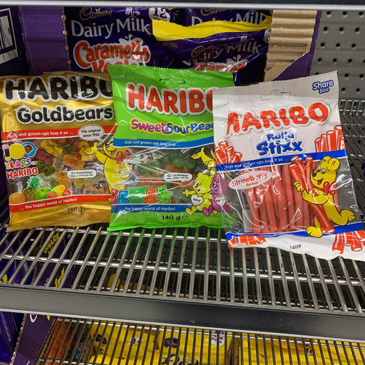 German Haribo Haribo Soft Candy Cotton Sandwich Hand Bear Gum Sweet and Sour Berry Flavor