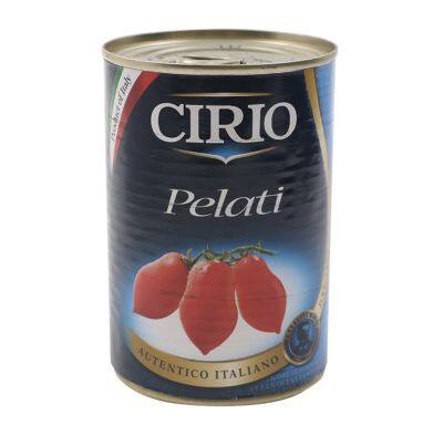 Cirio Peeled Plum Tomatoes พีลาติ มะเขือเทศปอกเปลือก 400g