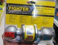 Fighter top security product usu 304 standard with stanless steel  ลูกบิดประตูทรงกลม ขนาดมาตรฐานสแตยเลสแท้ ขนาด 35 mm. ( 1-3/8")​ ใช้งานยาวนาน 20 ปี