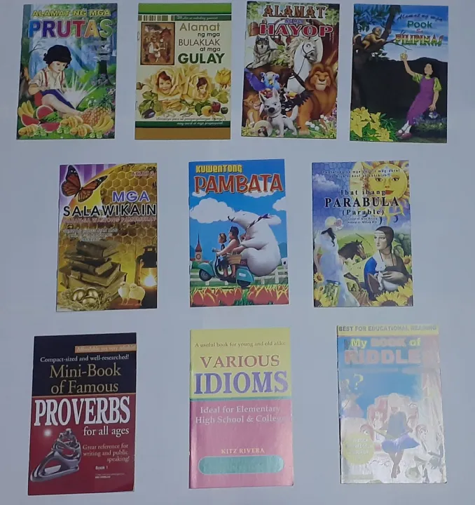 (Small Books) Educational Reading Books (English and Tagalog) | Lazada PH